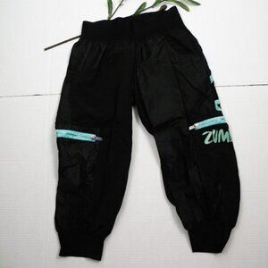 NWOT Zumba Workout Zipper Cargo Pants XS